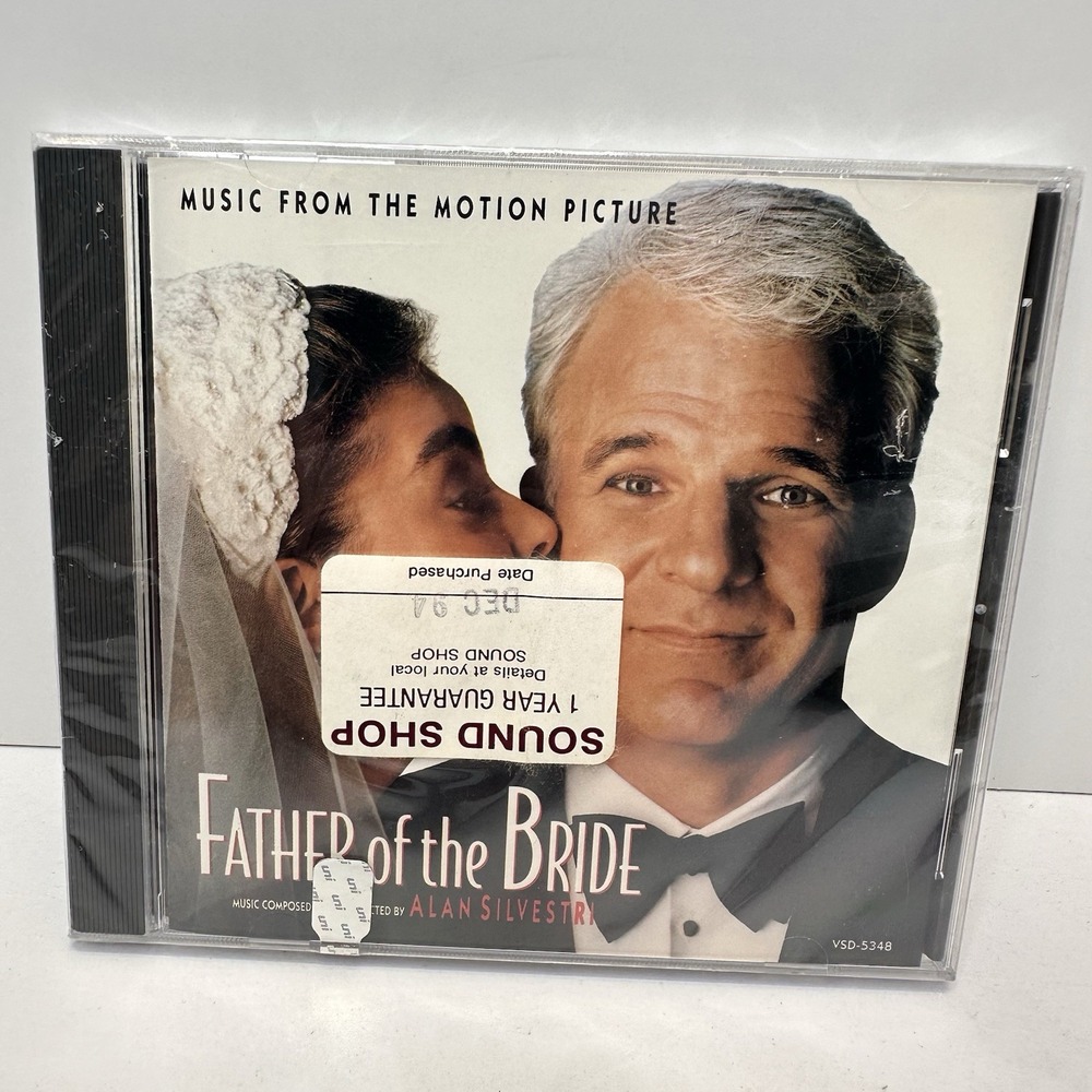 Father of the Bride (Original Soundtrack) Alan Silvestri (CD 1991) New Sealed
